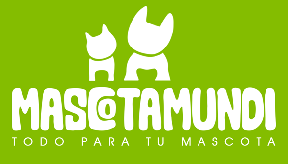 Logo de Mascota Mundi con la silueta de dos perritos y el nombre Mascota Mundi